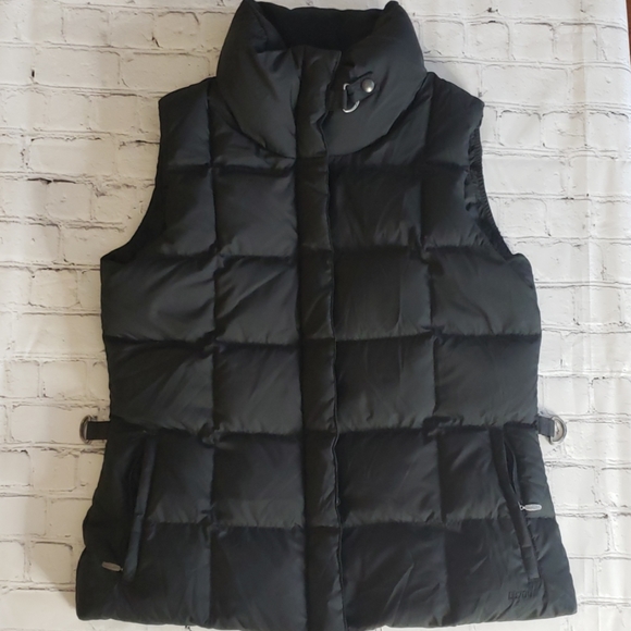 Eddie Bauer Jackets & Blazers - Eddie Bauer Black Goose Down Vest 700 Fill Sz Med.